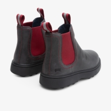 Camper Dark Grey Boots Kids - Norte Online Ireland | QZMKN2314